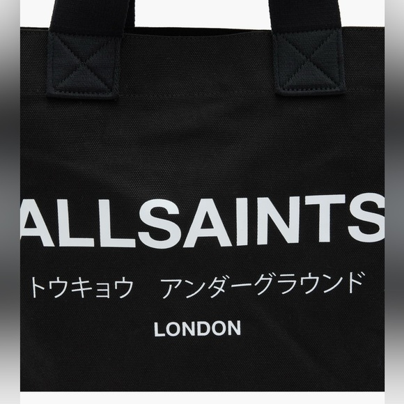 NWT AllSaints Authentic Tote Bag Extra Large - Picture 5 of 9